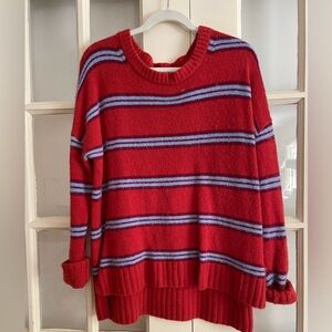 Striped JCrew Sweater